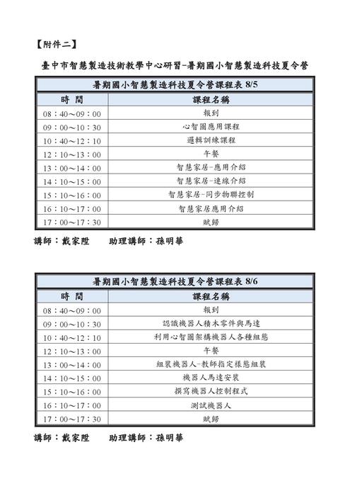 暑期國小智慧製造科技夏令營3圖片